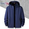 Cozy Up Men's Lightweight Waterproof Rain Jacket,Shell Hooded Raincoat Hiking Windbreake Jacket