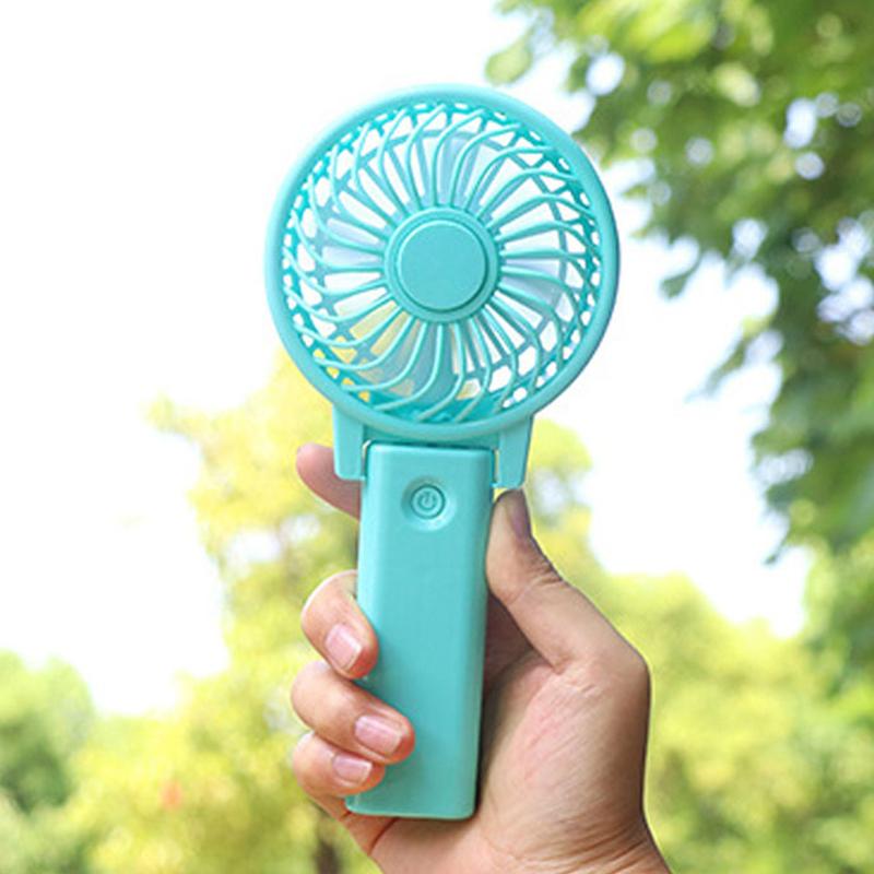 New Super Mini Fan Portable Hand Held Fan Kids Outdoor Travelling Or Indoor Office KTY