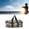 Camouflage Fishing Boat Storage Bag 1000D Oxford Cloth Bait Boat Handbag Tackle Bag
