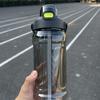 2000ml Water Bottle PC Plastic Leakproof High Capacity Sport Drinking Bottle with Straw for Gym Outdoor