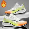 Fleece Thickened Carbon Plate Running Shoes Shock Absorption Men's Students Special Running