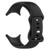 For Google Pixel Watch 3 45mm Silicone Watch Band Adjustable Strap Replacement Wristband