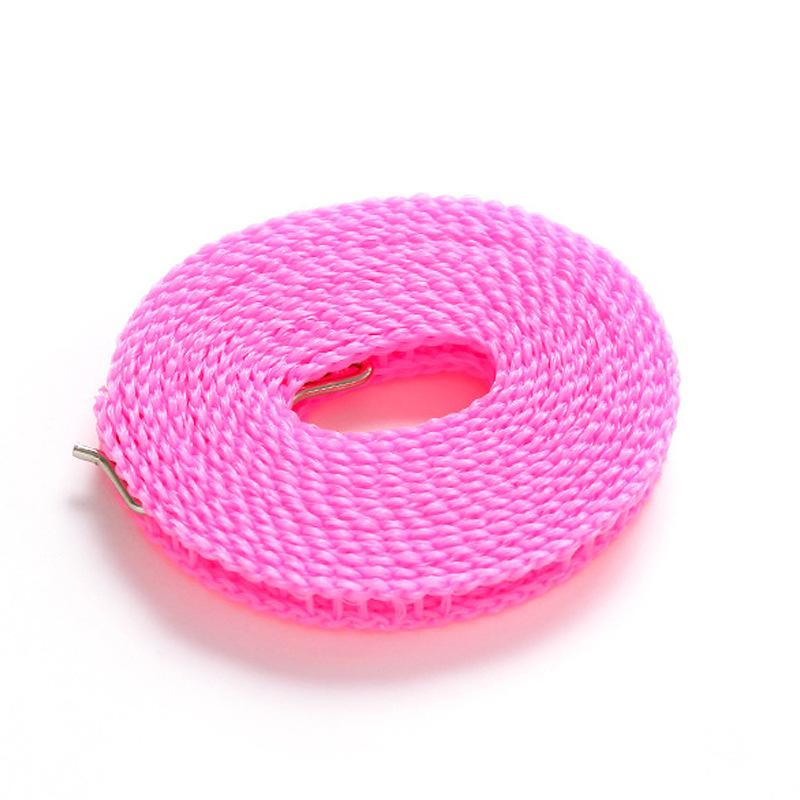 5 Rolls of Travel Outdoor Non-slip Windproof Thicker Colourful Bag Fence Clothesline