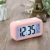 LED Digital Alarm Clock Electronic Clock Smart Mute Luminous Backlight Display Temperature Calendar Snooze Function Student  Clock