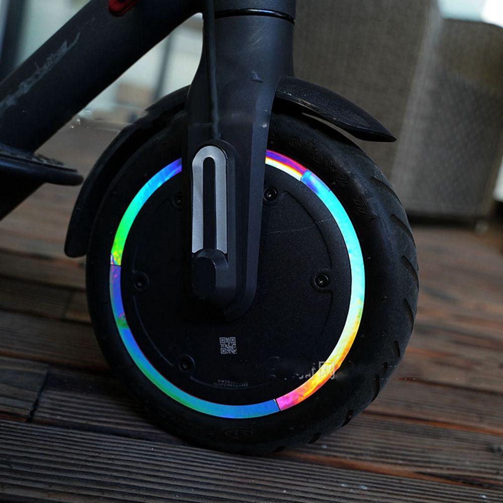 New Accessories Mijia Wheel Hubs Protective Xiaomi M365 Pro Reflective Sticker Scooter Parts