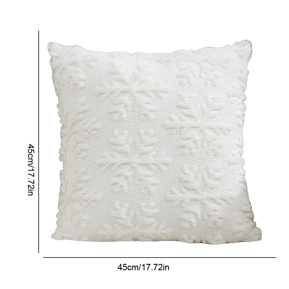 Halloween Decoration Pillow Cover Fall Pillow Covers Pumpkin Throw Pillow Cases Soft Plush Faux Fur Wool Xmas Couch Cushion Case