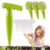 File Adjustable Plant Seed Sower Planter Hand Held Flower Grass Plant Seeder Garden Multifunction Seeding Dispenser Accessories