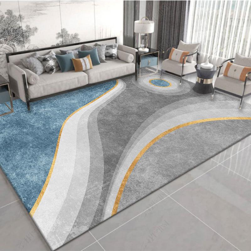 Modern Abstract Patterned Large Area Carpet for Living Room Bedroom Decor Non-Slip Soft Floor Carpets Home Decor