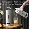 Electric Cup Mini Portable for Travel Winter Warm Heating Water Kettle Cup LED Multi-function Automatic Thermostatic Cup