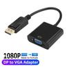 DP To VGA Adapter Cable Male To Female Converter For Pc Computer Laptop Hd Tv Monitor Projector