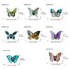 Animals Butterfly Hair Claw Printing Large Shark Clip Creative Butterfly Hair Clip  Female