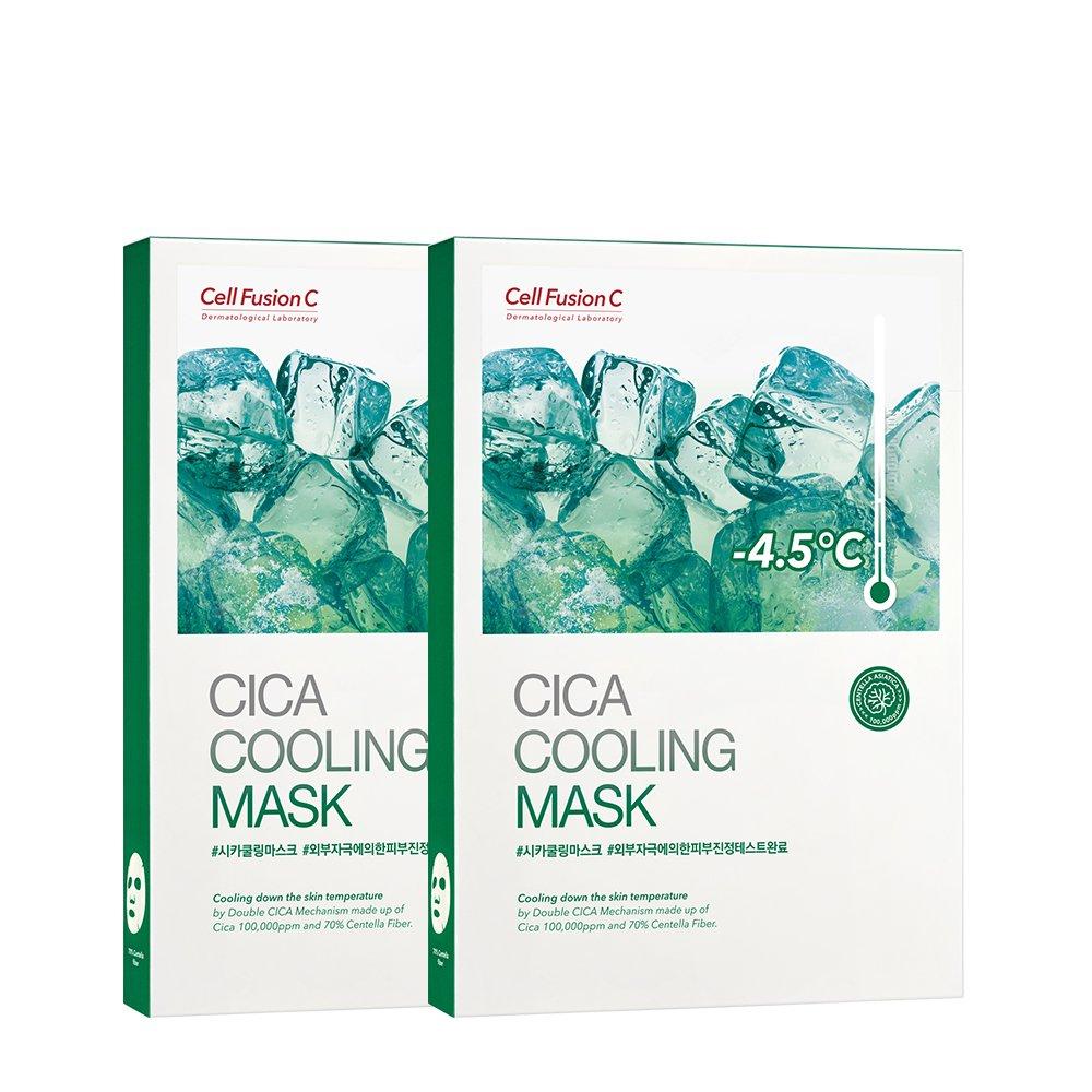 Cell Fusion C Cica Cooling Mask 10 Sheets
