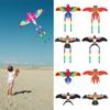 Cartoon Fishing Rod Kites Plastic Flying Kites Funny Dynamic Kites  Kids Gift