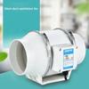 220V Exhaust Fan 4inch Home Silent Inline Pipe Duct Fan Bathroom Extractor Ventilation Kitchen Toilet Wall Air Ventilator