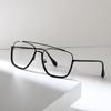 Pilot Double Beam Metal Men'S Myopia Glasses Frame Commuter Glasses Frame Two-Color Frames