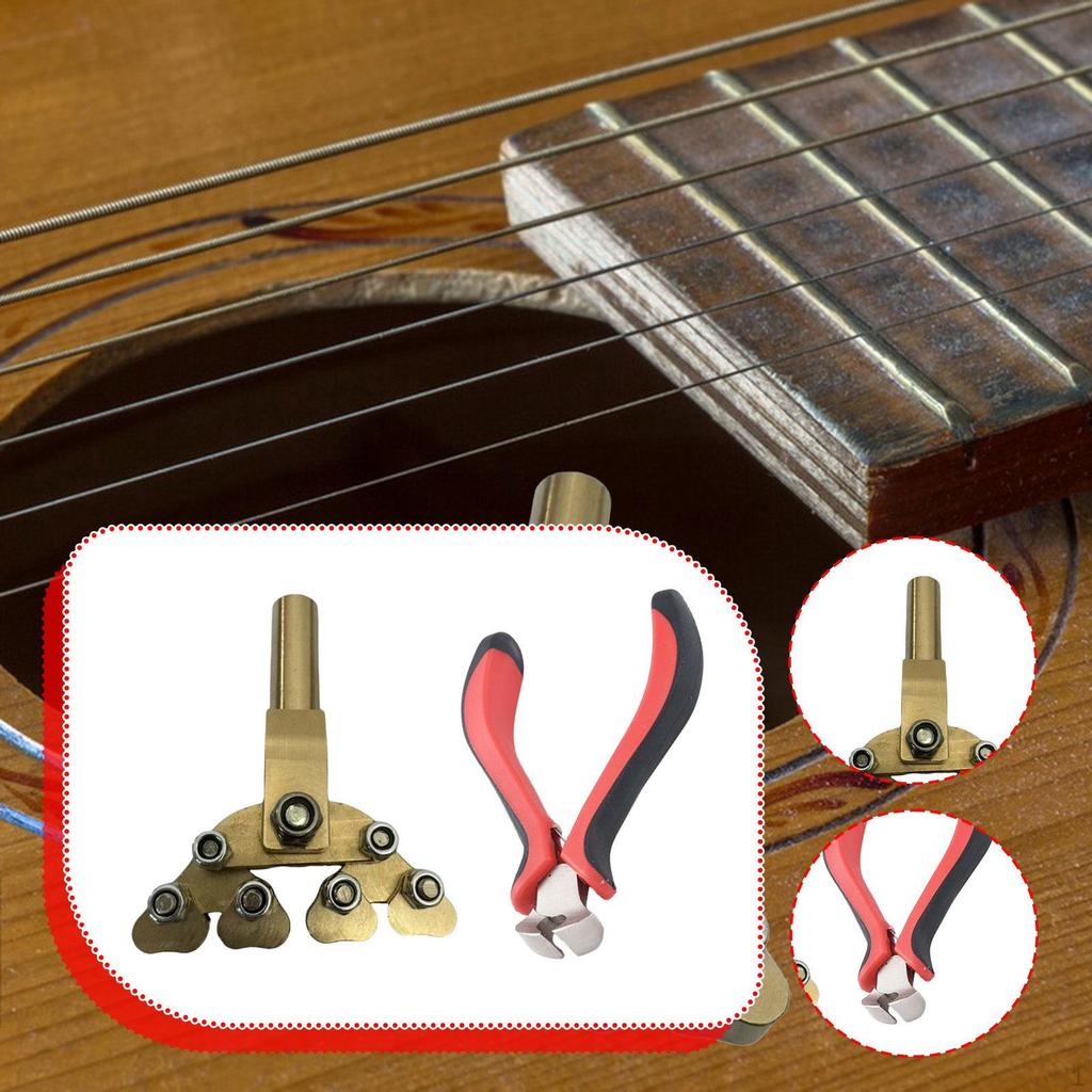 Guitar Fret Press String Cutting Pliers Accessories Metal Installation Supplies Luthier Tool