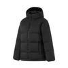Li Ning Fitness Series Hooded Logo Stitching Casual Down Jacket Women Outerwear AYMV776-4