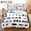 Traffic Sign Bedding Set Duvet Cover Set 3d Bedding Digital Printing Bed Linen Queen Size Bedding Set Fashion Design