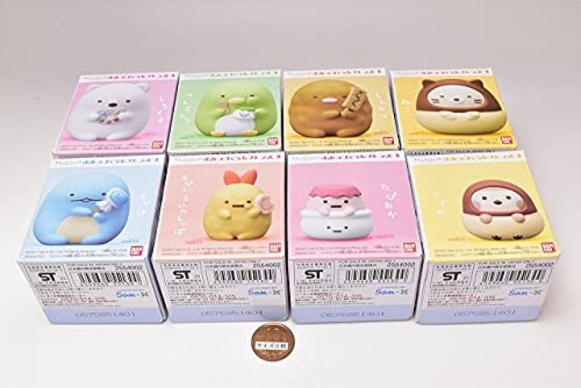 Sumikko Gurashi Friends 3 Types Set Sold As a [8 (full Complete)] Not Box.