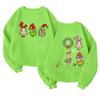 Children's Fashionable Lightweight Long-sleeved Round Neck Pullover With Pockets Printed Pullover