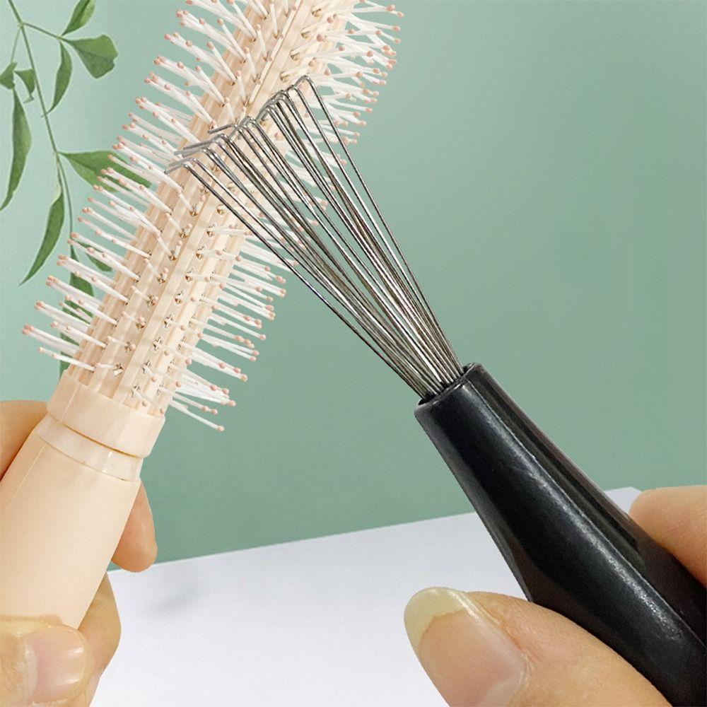 Plastic Handle Comb Hair Brush Cleaner Hand Tool Brush Cleaning Claws Durable Comb Cleaning Brush