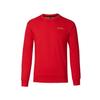 Adidas Solid Color Crew Neck Casual Pullover Long Sleeve Sweatshirt Men Sweatshirt Red JF3224