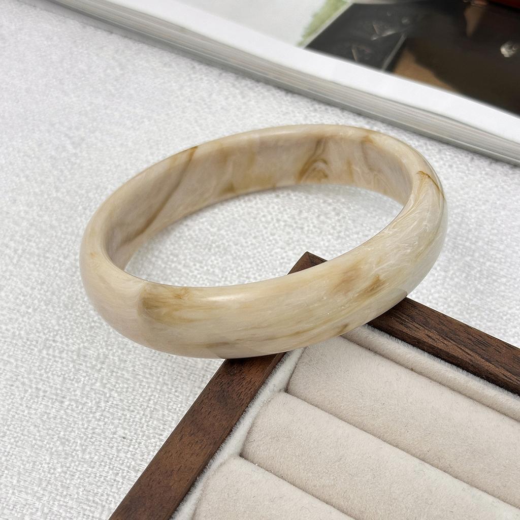 Браслеты Y2K Бохо из прозрачной смолы и акрила для женщин 2025 Новая мода Геометрический нерегулярный браслет Эстетические украшения