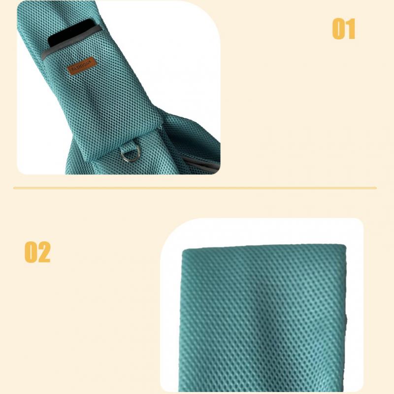 Сетчатая полиэстеровая дышащая сумка для собак, сумка через плечо для домашних животных, переносная сумка для кошек и щенков, переносная сумка-тоут, принадлежности для переноски