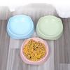 Cute Cat Ear Threaded Pet Food Bowl Feeding Bowl Dog Cats Kitten Anti-slip Feeder Bowls Pet Supplies