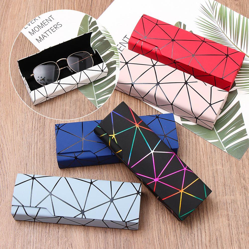 Accessories PU Pearlescent Eyewear Protector Eyeglasses Box Reading Eyewear Case Glasses Case