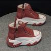 New Women Sneakers Fashion Platform Women's Boots Non-Slip High-top Casual Shoes Designer High Quality Comfort Women Ankle Boots