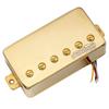 Wilkinson Vintage Alnico 5 PAF Humbucker Pickup with PU Bridge for Epiphone USA Les Paul SG Electric Gold Guitar,