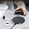 50W Wireless Charger For iPhone 13 12 15 16 Pro Xs Max Mini X Xr Induction Fast Charging Pad For Samsung S22 S21 S8 S9 S10 Note