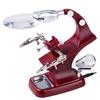 3 Hand Soldering Iron Stand Welding Tool With Illuminated Glasses LED Alligator Clip Holder Clamp with Helping Hand Soldering Stand