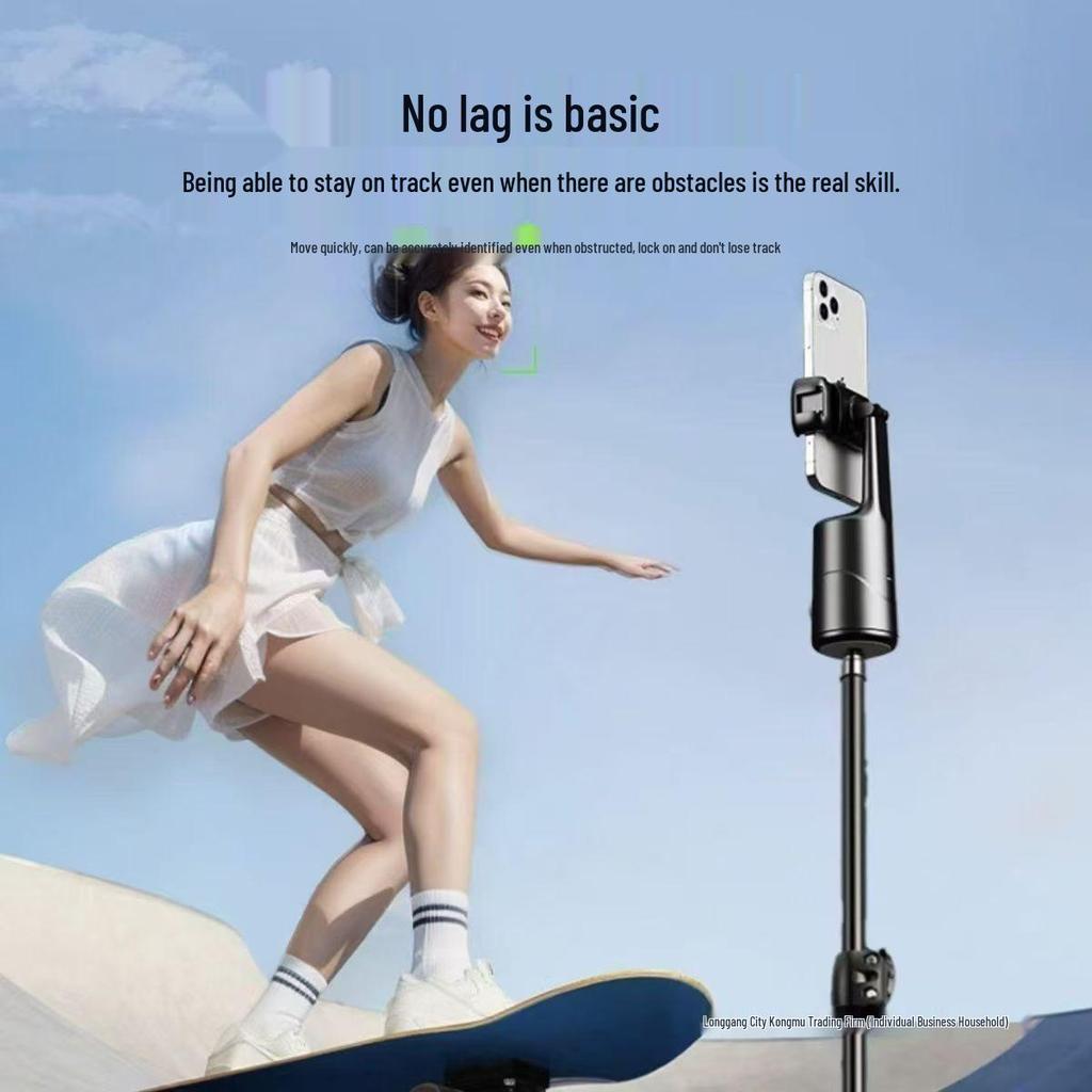 360° AI Face Tracking Selfie Gimbal Stabilizer for Smartphones