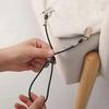 4PCS Drawstring Adjustable Elastic Car Canopy Bed Sheet Sofa Cushion Blanket Anti Slip Clip Fixed Elastic Clip