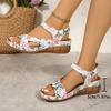 Summer Women Shoes Sandals Elegant Walking Shoes Beach Ladies Shoes Wedge Women's Sandals Non-Slip Footwear Sandal Women Female