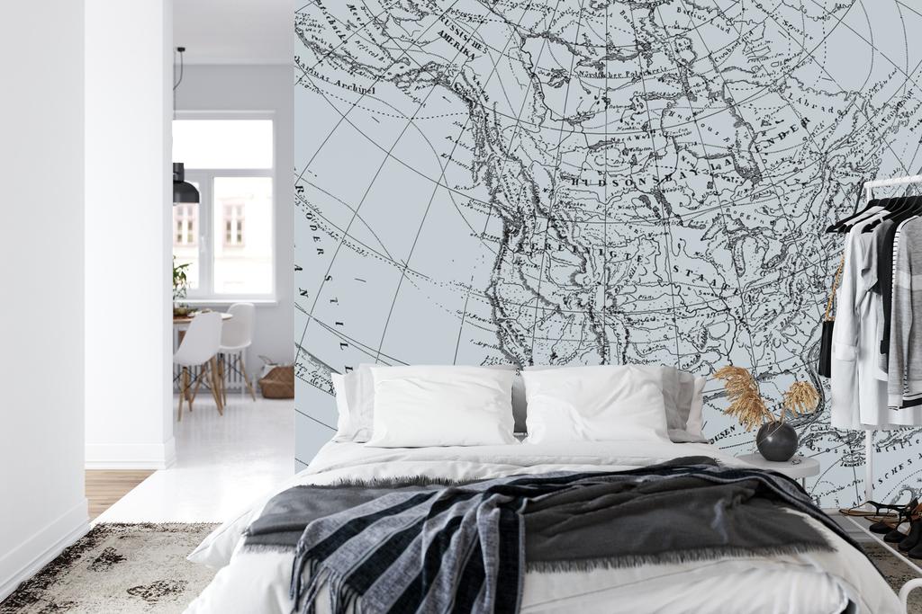 Photomural Old Map Self-Adhesive Mural 416x254