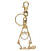 Moomin GOLD Keychain Moomin (Angry)