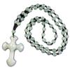 Classic Religious Style Cross Amulet Jewelry Pendant Beaded Necklace New Fashion Pendant  Christian