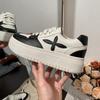 Spring New Invisible Hidden Heel White Shoes Women's Casual Cruciate Flower Sneakers Women's Sports Platform Shoes