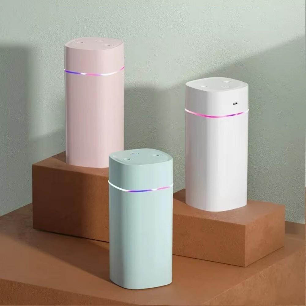Dual Nozzle Mini Humidifier Large Capacity Silent Oil Diffuser Desktop Home Bedroom