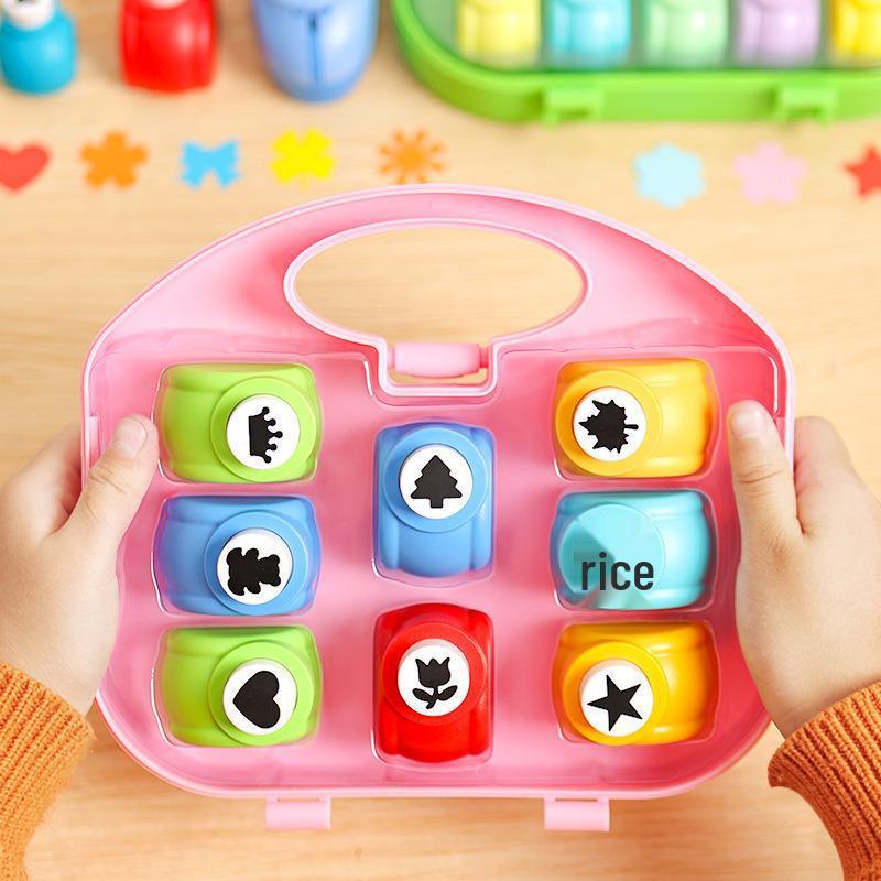 Kids' DIY Paper Puncher: Effort-Saving Embosser Set for Kindergarten Art Projects