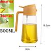 2-in-1 Sprayer Pourer Oil Empty Bottle Plastic Oil Container Dispenser Vaporizer for Kitchen Barbecue Camping Cooking Utensils
