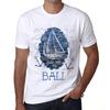 Men’s Vintage Tee Shirt Graphic T Shirt Ship Me To Bali White