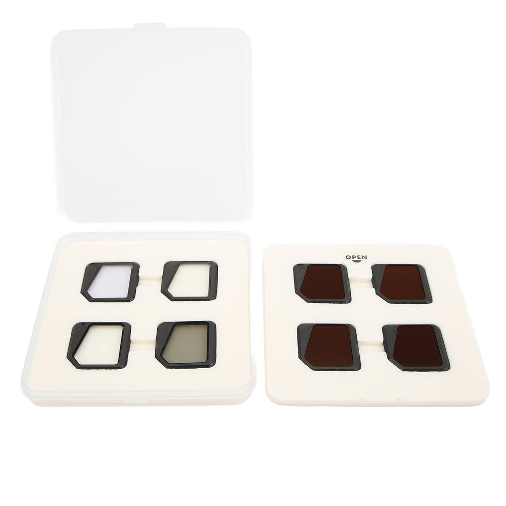 Junestar 8pcsset Drone Camera Lens Filter Set MRCUV CPL STAR Night ND16 32 64 1000 Filter Kit for