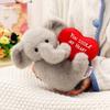 Soft Elephant Plush Doll Pig Infant Plush Elephant Toy  Accompany Toys