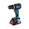 Bosch Professional 18V Cordless Vibration Driver 2 Carrying Case (5.0Ah Pieces, Charger, Included) GSB18V-90C