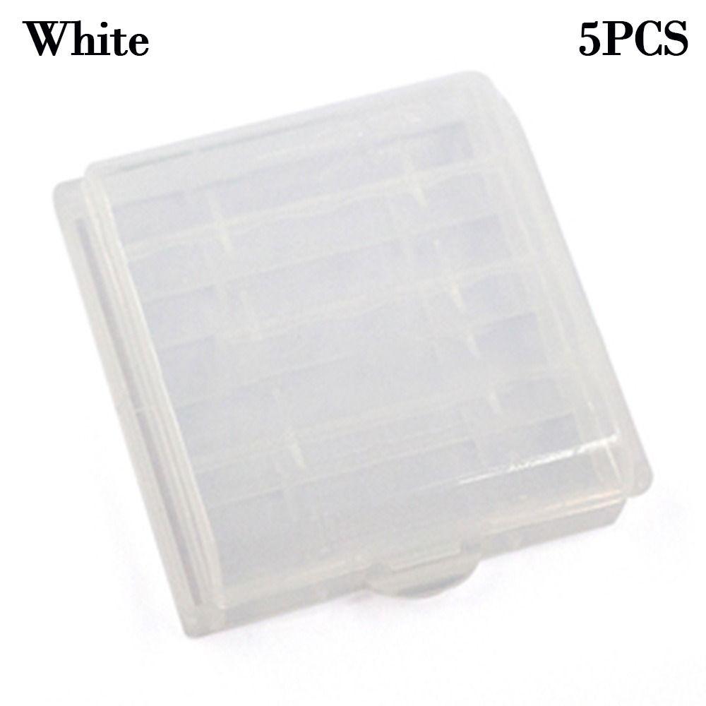 Rechargeable Battery Container Organizer Battery Box Battery Case Battery Holder Storage 4 AA AAA