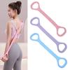 Yoga Resistance Band with Non-Slip Handle Physical Therapy Hand Stretcher Arm Back Shoulder Exercise Band Gym Supplies